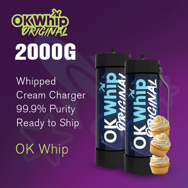 Sweetiewhip Cream Chargers 3.3L Whipped Cream Charger 2112G original flavor 2 Pack - Image 2